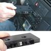 Universal Cassette Tape Adapter, 3.5mm Aux Input for CD Player Phone to Car Adjustable Wired Audio Converter