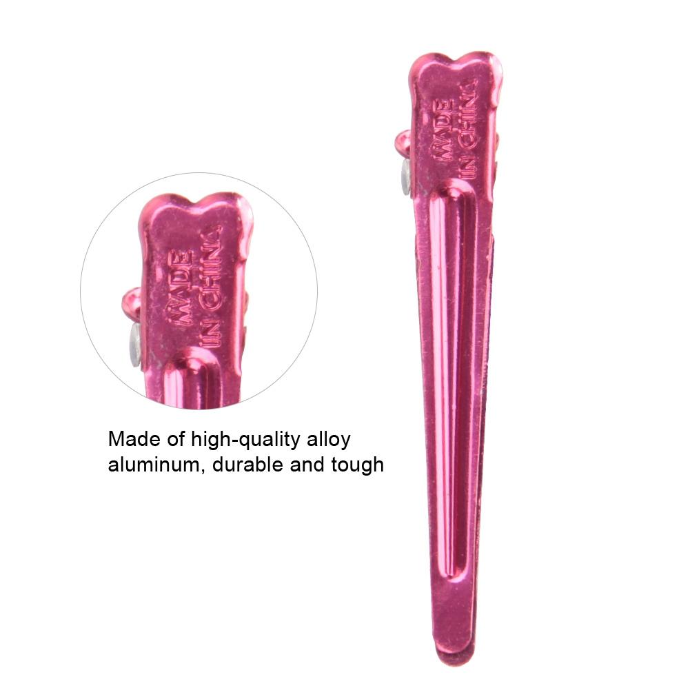 50 шт. Профессиональный маленький алюминиевый парикмахерский зажим-шпилька для инструментов для укладки волос в парикмахерской