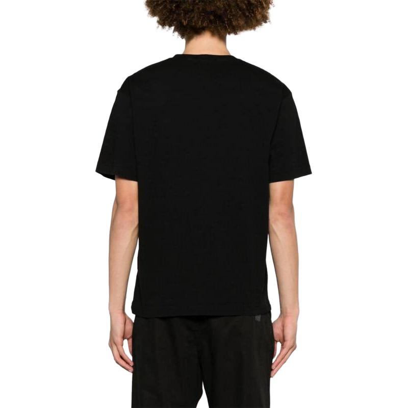 STONE ISLAND Футболка Compass Черная Унисекс Топы 80152RC87-V0029