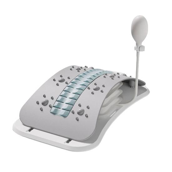 Тренажер для спины, тренажер для талии, регулируемый декомпрессор позвоночника, сколиоз, ишиас, облегчение боли в пояснице, массажер, доска для вытяжения поясницы