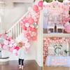 Balloon Garland - Birthday - Girl 5 Years - Pink - Decoration - Giant Balloon Number 5