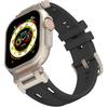 Силиконовый ремешок для Apple Watch Series 10 Ultra 9 8 7 SE 6 5 4 3 2 1 46 мм 49 мм 45 мм 44 мм 42 мм с дизайном «Механический глаз».