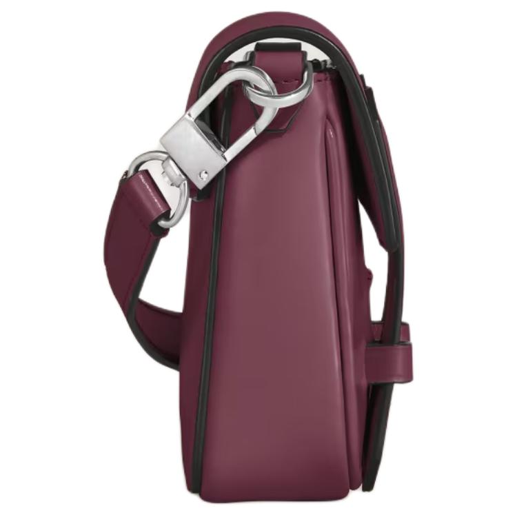 Montblanc Meisterstück Logo Leather Mini Shoulder Bag Women shoulder bag Bordeaux-Red MB199297