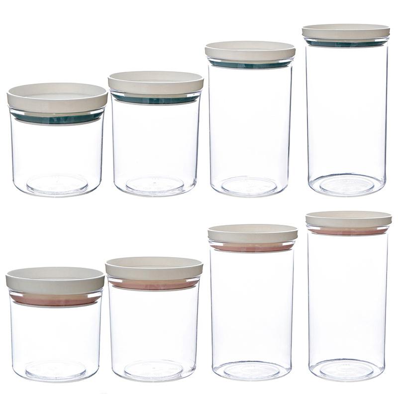 Кухонные аксессуары, ящик для хранения, герметичные бутылки, пластиковый контейнер для хранения, канистра для еды, консервированные банки для хранения сыпучих круп