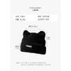 New Korean cute cat ear knitted beanie, warm ear-protecting wool hat, fashionable and face-slimming, versatile headwrap