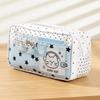 Cat Pattern Pencil Bag Multi-Layer Pen Bag Ins Style Pencil Case  For Girls