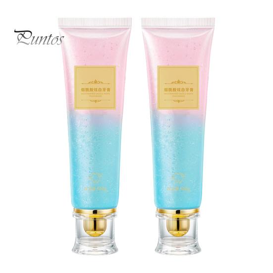 1/2 шт., 100 г, отбеливание зубов, никотинамидная зубная паста для мужчин и женщин, неприятный запах изо рта, удаление пятен, уход за деснами, глубокая чистка, осветляющая зубная паста