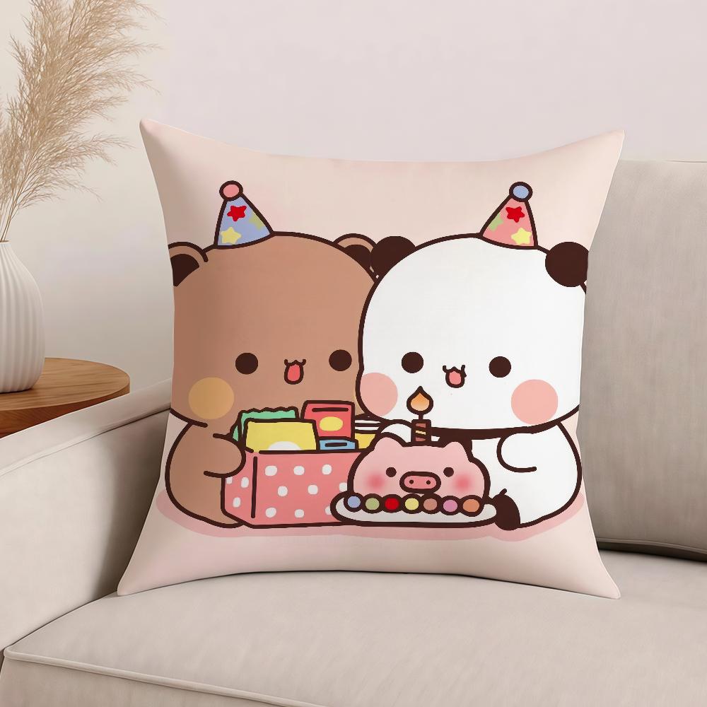 Cartoon Bubu Dudu Cute Pillow Case Office Cushions Suitable For Sofa Car Bedroom Decorative Cushion Cover