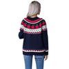 Autumn and Winter Women's Sweater Christmas Tree Printed Pullover Fashion Sweater