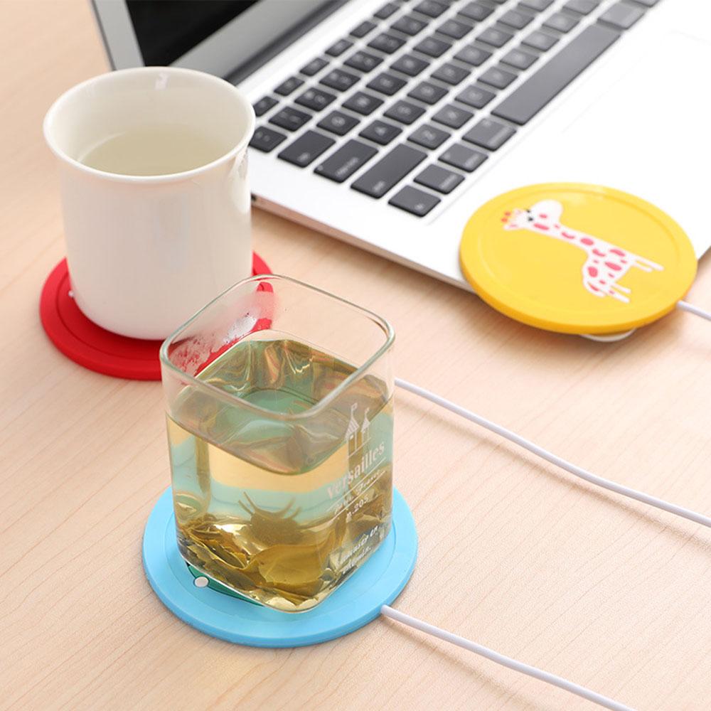 Подогреваемые кружки Подогреваемая подставка Cocina Симпатичная USB-грелка Противоскользящая электрическая грелка Коврик Кухонные принадлежности Инструменты Термальный Портативный