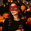 Decorative Party Face Masque Bling Rhinestone Masquerade for Women, Sparkly Venetian Half Mysterious Accessory Eye Halloween, Mardi Gras, Prom