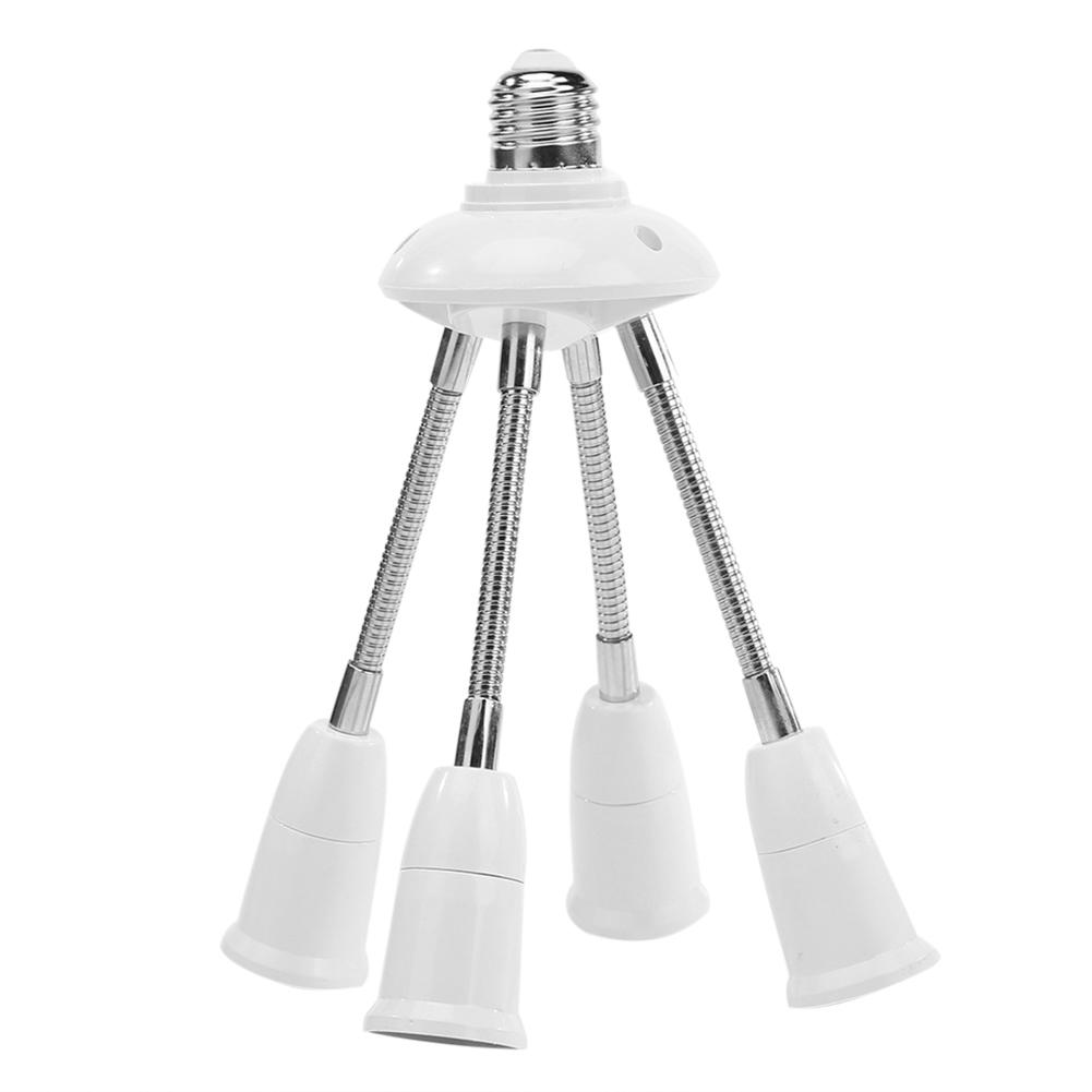 Патрон E27 Разветвитель 2/3/4/5 головок Регулируемый Держатель для светодиодной лампы Адаптер Конвертер Розетка Многофункциональный Патрон для лампы