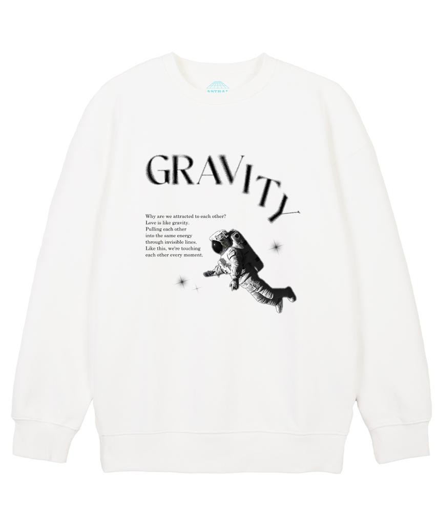 ASTRAL PROJECTION Astronaut Loose Fit Sweatshirt_White