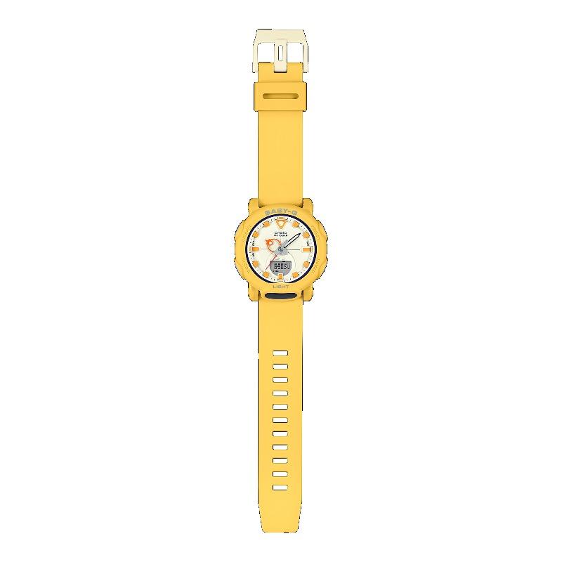 Casio Мужские цифровые кварцевые часы BGA-310RP-9A из смолы, водонепроницаемые 100 м, ударопрочные