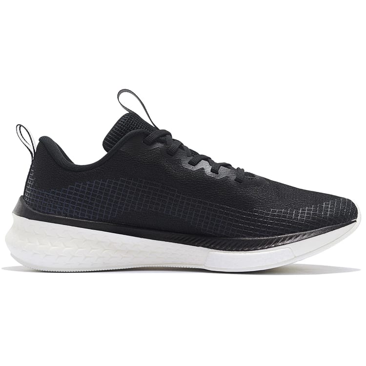 Li Ning Red Hare 5 Pro Тканевые Амортизация отскока Износостойкие Нескользящие Низкие Беговые Кроссовки Мужские Черные ARMS003-17
