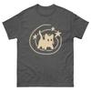 90s Y2k Scary Tomcat Cat Is Scared Under Starry Tail TShirt