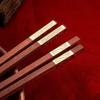 5/6/8/10 пар палочек для еды из красного дерева, китайские палочки для еды, высокое качество, красивая посуда, нескользящие палочки для суши, набор палочек для еды на кухне