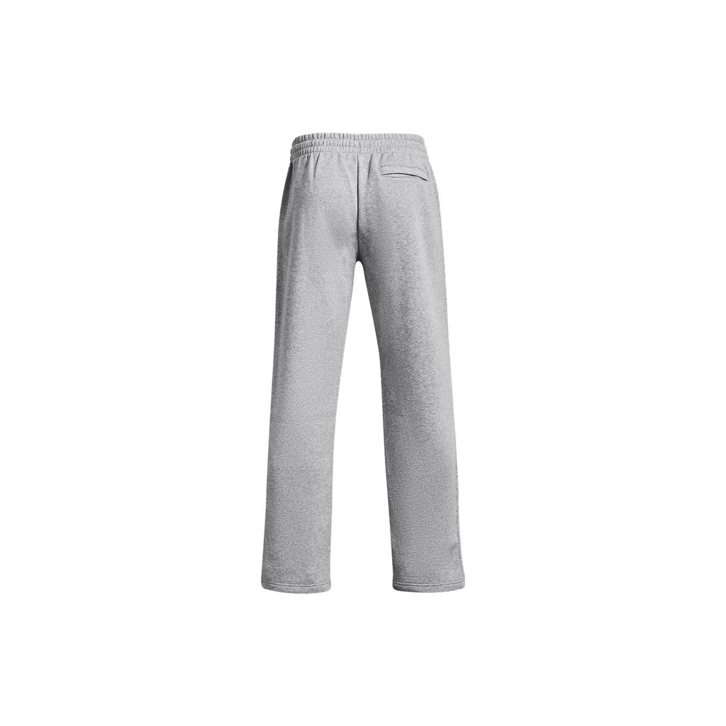 Under Armour Однотонные брюки прямого кроя на шнуровке, повседневные, мужские, серые 1384034-011