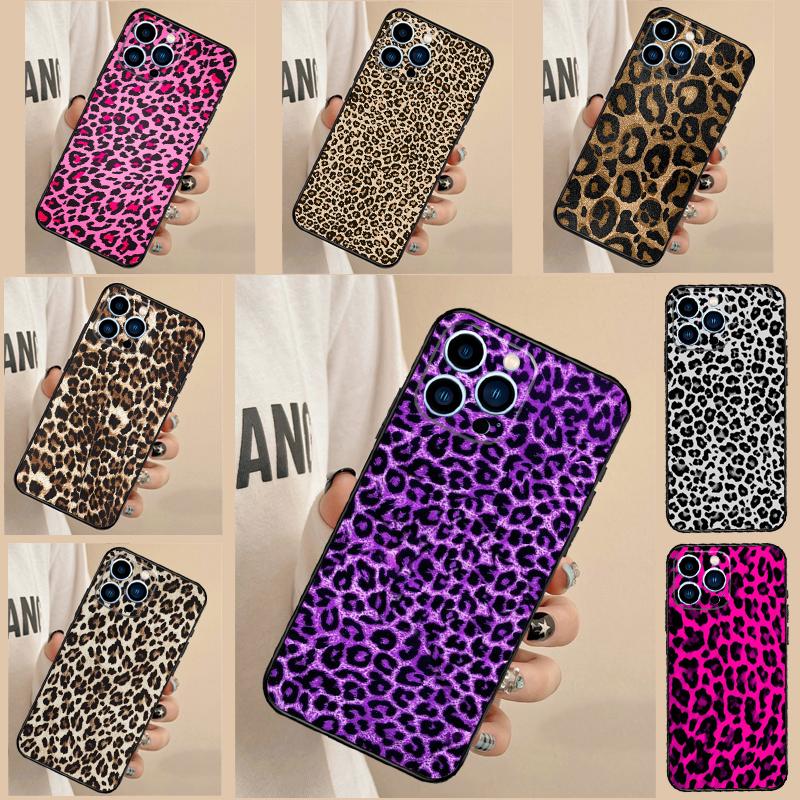 Чехол с леопардовым принтом для Samsung Galaxy M31 M21 M35 M12 M13 M14 M15 M06 M16 M36 M56 M53 M32 M52 M55 M34 M54