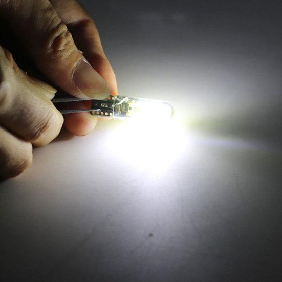 Canbus T10 W5W Автомобильный светодиодный светильник для парковки и карты освещения багажника, номерной знак, лампа накаливания