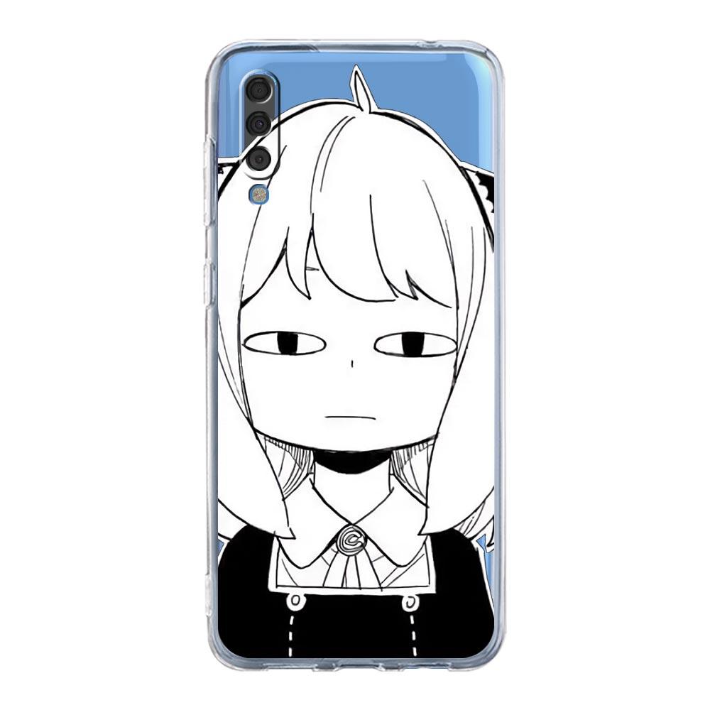 Чехол для телефона Spy x Family Anya Forger с аниме для Samsung Galaxy A50 A70 A30 A40 A20E A10 A10S A20S A02 A04s A12 A22 A32 A52S A72 5G