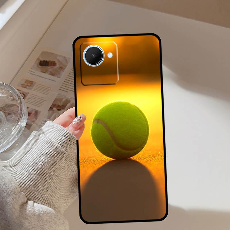 Движение теннисного мяча Для Realme GT 7 Pro 5 GT 6 6T C67 C61 C55 C53 C51 C21Y C25S C75 10 11 12 13 14 Pro Plus Чехол