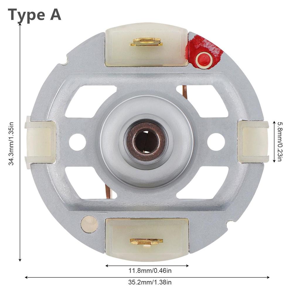 2 шт. RS550 RS380 RS775 двигатель постоянного тока держатель угольной щетки для электрической дрели/электрической отвертки с медной щеткой