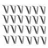 24pcs Table Cloth Holder Stainless Steel Stable Durable Table Cloth Clip for Outdoor Garden Picnic