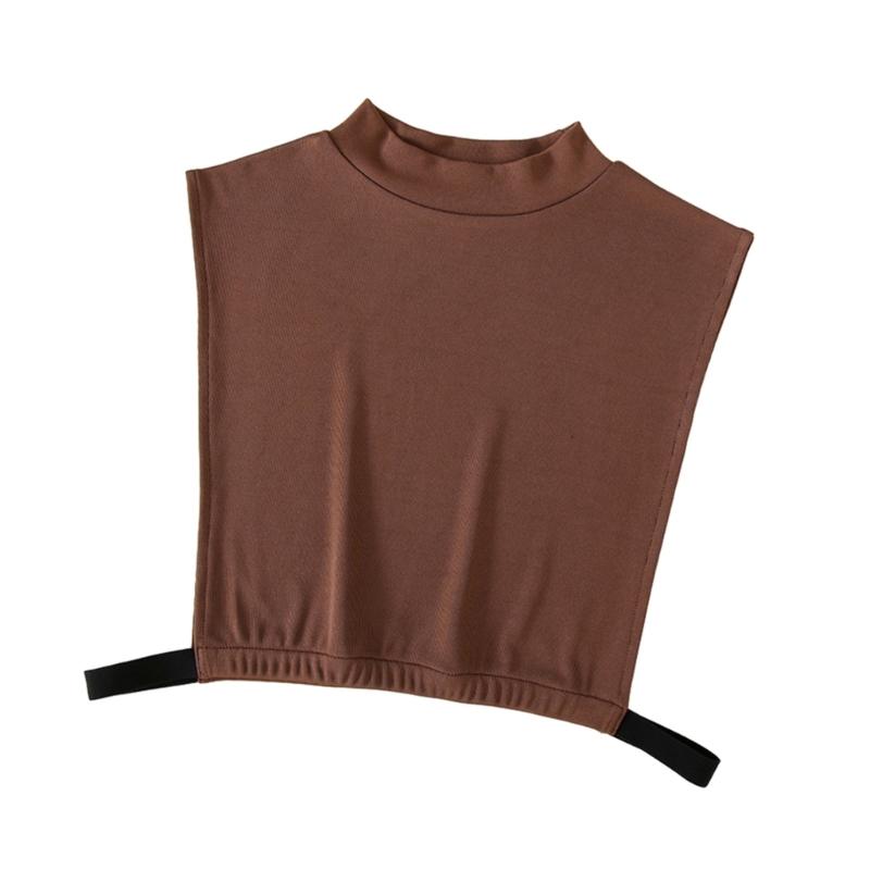 Женский съемный полуворотник, модная полутоп-блузка, аксессуар