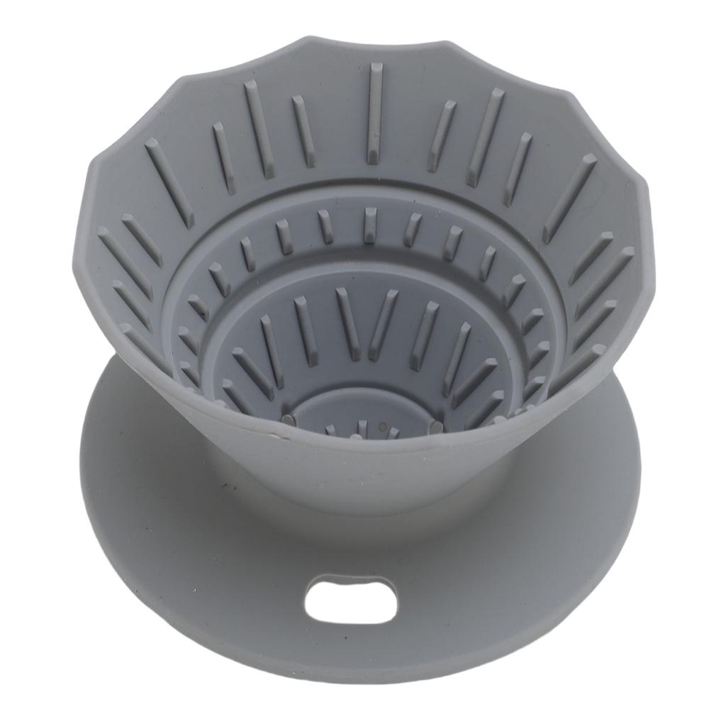 Pour Over Coffee Dripper Food Grade Silicone Folding Portable Hand Brewed Coffee Filter
