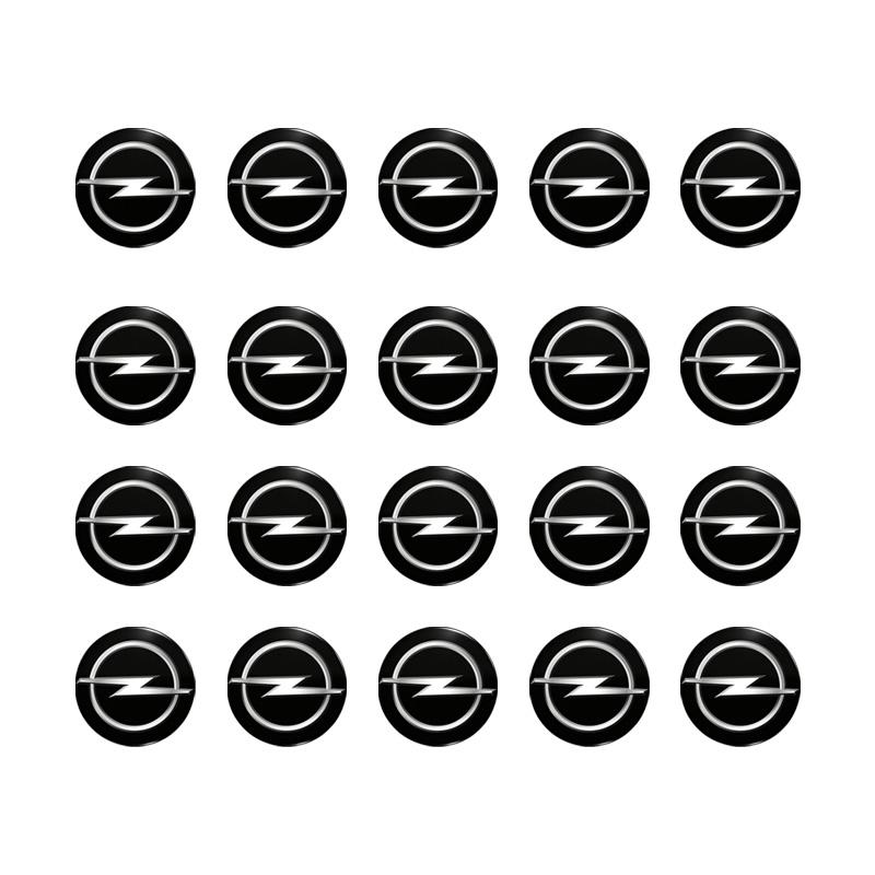 14 мм Новый модельный значок на брелок автомобиля, наклейка с логотипом автомобиля Для Vauxhall Opel Corsa VXR Astra H J Sinicia Safira Автоаксессуары