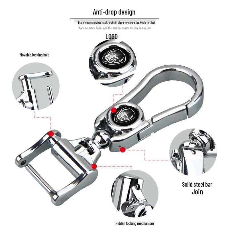 Iron General Anti-theft Martian Car Key Protective Leather Sleeve