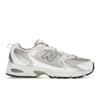 530 White Silver Ice Wine Unisex Sneakers Silver-Metallic MR530SGC