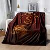 Galatasaray Flannel Blanket Soft All-Season Throw, Design for Camping, Car Travel, Hiking Sofa, Bed, Office Perfect Gift for Parties