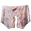 Sexy Lace Front and Rear Fully Showing Open Floral Print Erotic Lace Panties [IntooMe] Women's Pants, Holes, Underwear, Pussy, Crotch, Shorts,