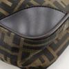 FENDI Mini tote Handbag Zucca Pattern Brown Nylon canvas Women Used