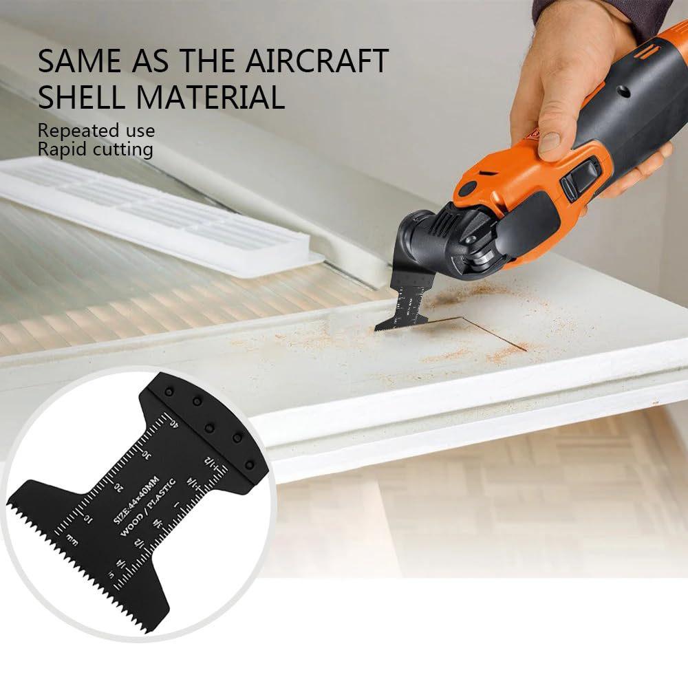 Комплект из 57 универсальных пильных полотен, совместимых с Bosch/Fein/Makita и Starlock.
