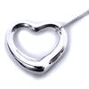 [Used] TIFFANY/Tiffany 925 Open Heart Pendant/Necklace/j6-2
