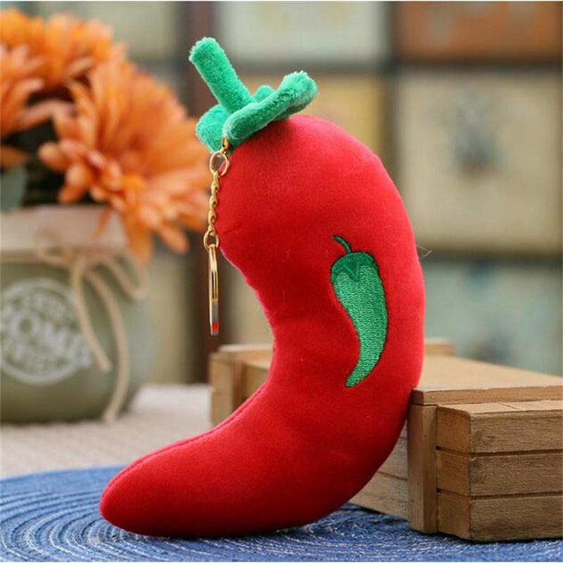 10 см Мини-фруктовые куклы Овощная плюшевая игрушка Яблоко Банан Клубника Перец Апельсин Арбуз Морковь Ананас Вишня Имитация