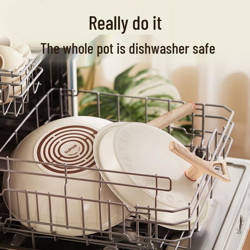 Supor 34cm Lightweight Non-Stick Stir-Fry Wok