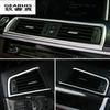 Car Styling Air Conditioning Vent Frame Cover Stickers Trim Air Outlet Panel for BMW F10 F18 5 Series Interior Auto