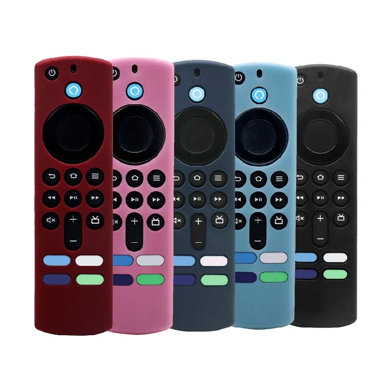 Case for Fire TV Stick Remote Anti-Slip Silicone Shockproof Impact-proof Hou