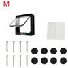 With 4 Way Lock Security Flap Door Dog Cat Flap Door For Dog Cat Kitten Cat Puppy Safety Gate Small Pet Supplies ABS Plastic