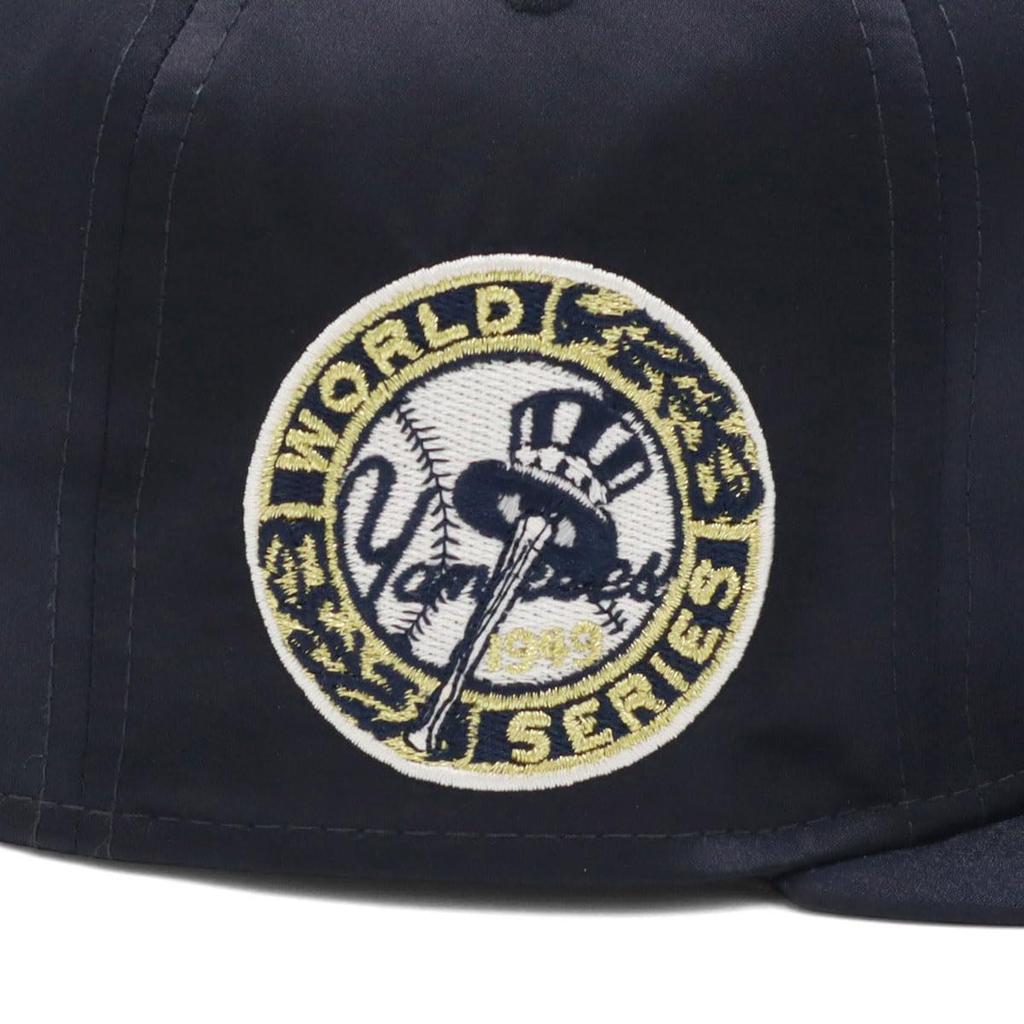 New Era 59FIFTY MLB NY Размер 7 5950 САТИНОВЫЙ НEYYAN NER37C7421 Кепка, Сатин, Темно-синий, 3/8, NVY, 14668123,