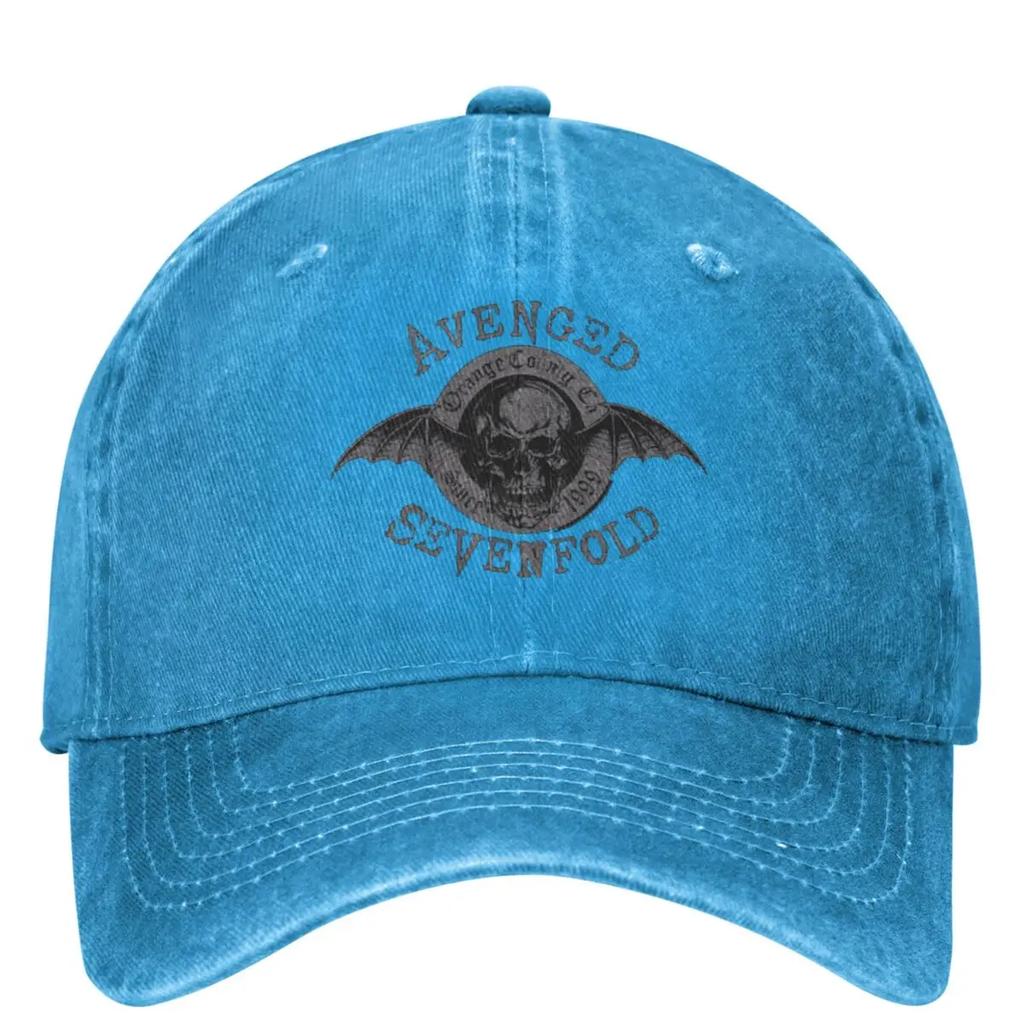 Avenged Sevenfold Rock Heavy Metal Casual Baseball Cap Summer Trucker Hat Gym Snapback Cap Unisex Unisex Cool Baseball Caps