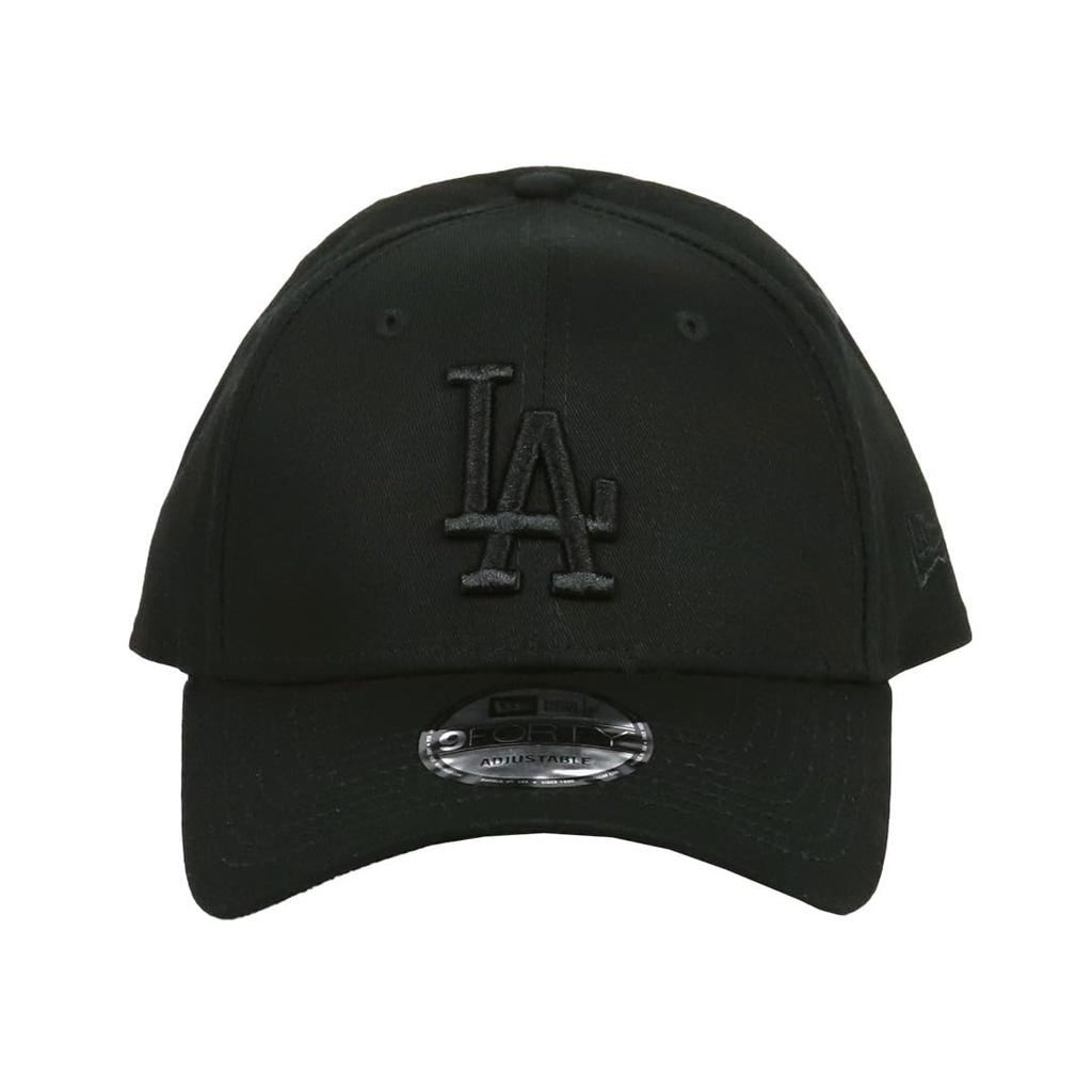 New Era 9FORTY MLB Baseball Los Angeles Dodgers All One Size Fits 12052000 Cap, Unisex, Logo, Essential, Black, All, [Used]
