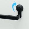 Aluminum Zinc Zinc Alloy Suction Cup Towel Rack Wall Mounted Single Pole Towel Rack Towel Holders  Cabinet