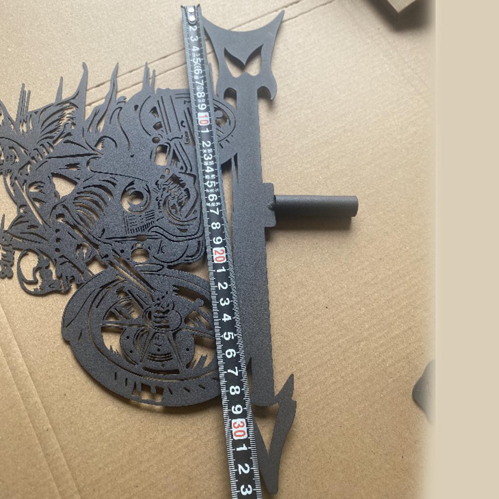 Decorative Iron Weather Vane Weathervane Perfect for Roofs and Outdoor Garden Courtyard Decoration Wind Direction Tool