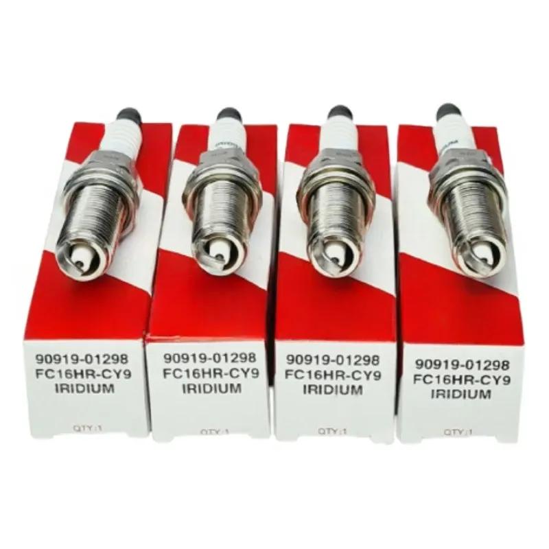 4 шт. 90919-01298 FC16HR-CY9 Иридиевая свеча зажигания для Toyota CHR 1.8L Гибрид 2ZR-FXE 2016 2017 2018 ZYX10 ZYX11 FC16HRC9