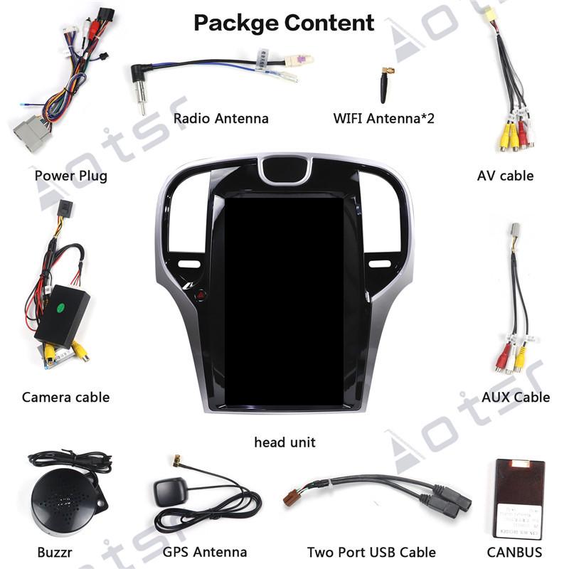 Smart Dual Navigation System for 2013-2019 Chrysler 300C with Original Functions Retained